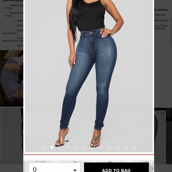 Fashion Nova Denim - Fashion nova high wasted skinny jeans!!! NWT!